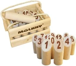 Mölkky – Coffret Bois