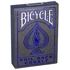 Cartes Bicycle Ultimates – MetalLuxe Blue Foil Back Cobalt