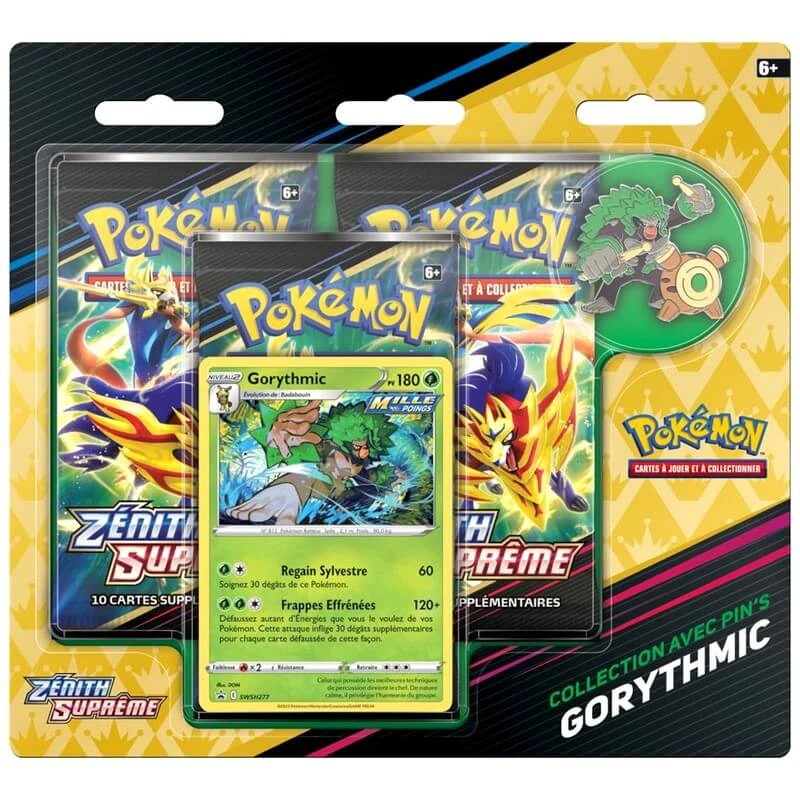 Zénith Suprême – Pack 3 Boosters Gorythmic – Image 2