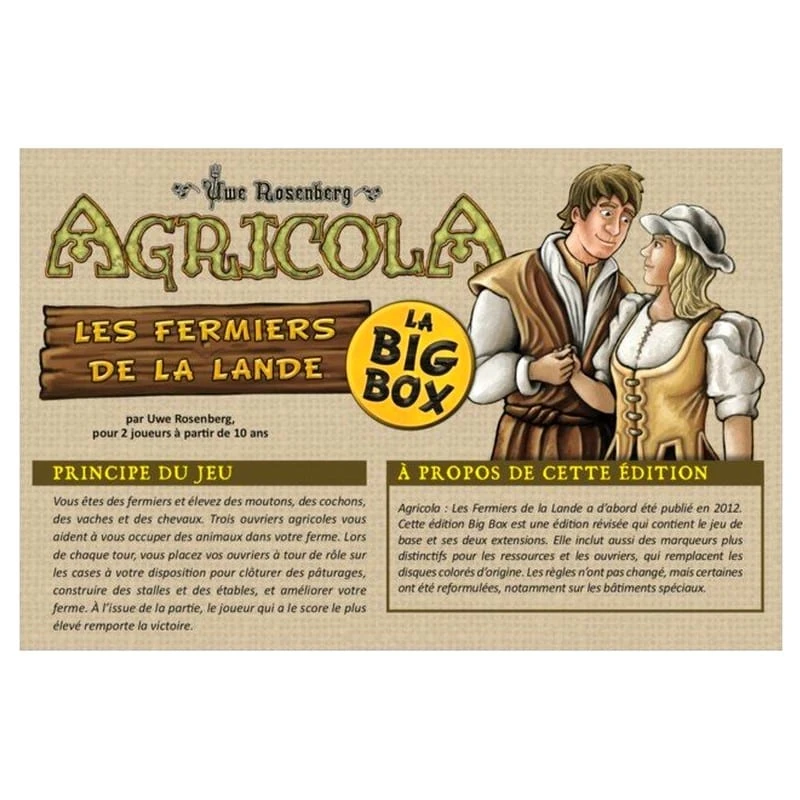 Agricola Big Box 2 Joueurs – Les Fermiers De La Lande – Image 2