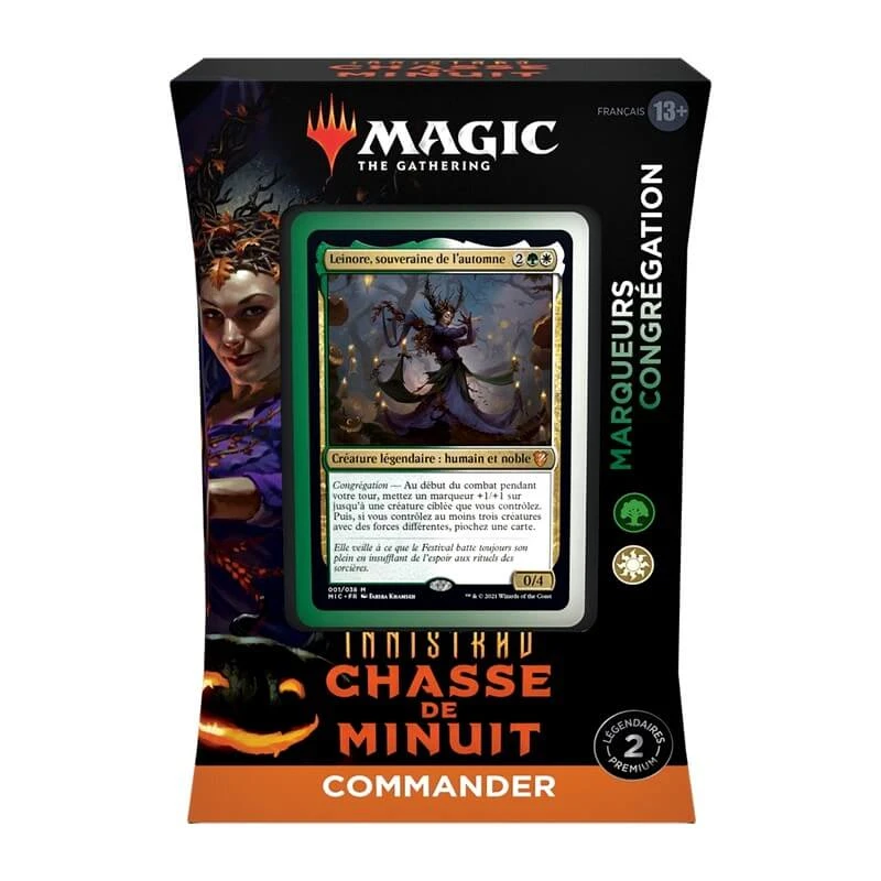 Magic The Gathering – Innistrad Chasse De Nuit Commander Deck Marqueurs Et Congrégation – Image 3