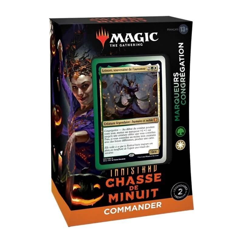 Magic The Gathering – Innistrad Chasse De Nuit Commander Deck Marqueurs Et Congrégation – Image 2