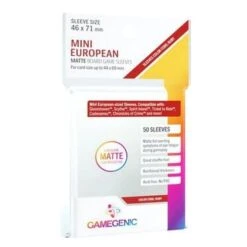 Sleeves Transparents 46 X 71MM 50P Matte