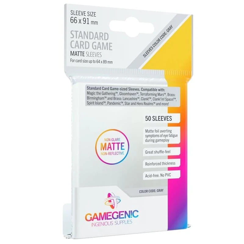 Sleeves Transparents Matte 66 X 91MM 50P – Image 3