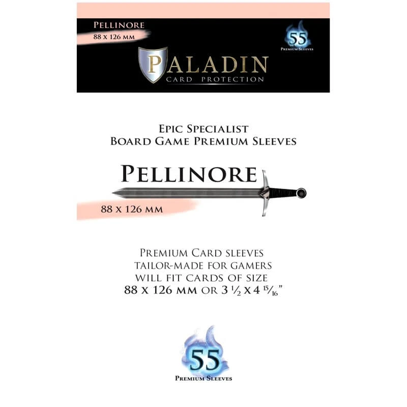 Sleeves Transparents 88 X 126MM 55P Paladin Pellinore – Image 3