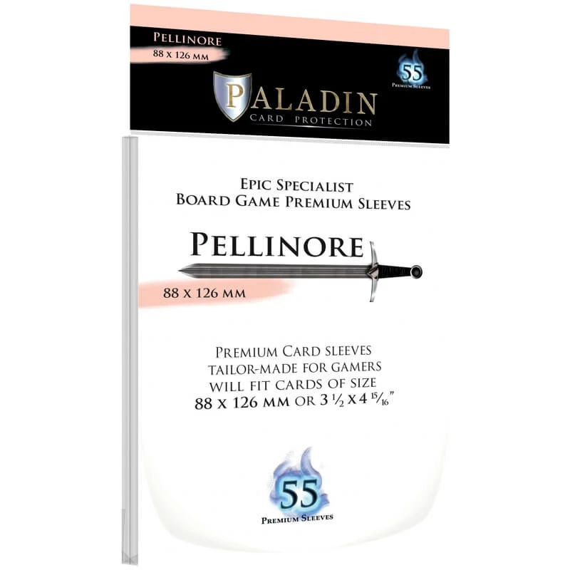 Sleeves Transparents 88 X 126MM 55P Paladin Pellinore – Image 2
