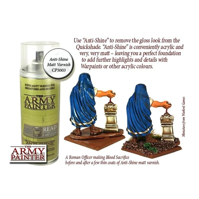 Army Painter – Anti-Shine Matt Varnish – Image 3