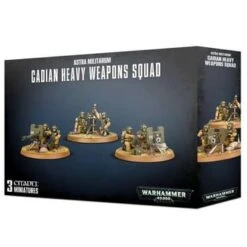 Astra Militarium – Cadian Heavy Weapons Squad