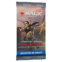 Magic The Gathering – Commander Légendes La Bataille De La Porte De Baldur – Booster De Draft