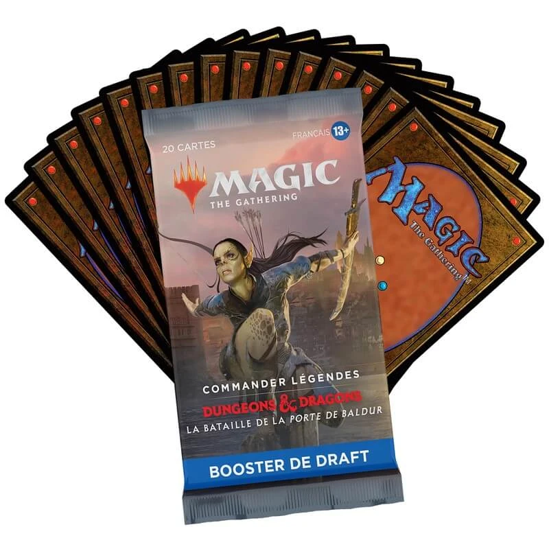 Magic The Gathering – Commander Légendes La Bataille De La Porte De Baldur – Booster De Draft – Image 3