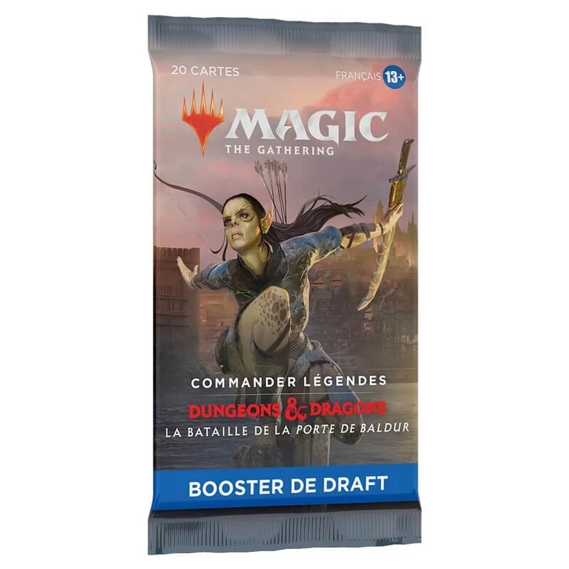 Magic The Gathering – Commander Légendes La Bataille De La Porte De Baldur – Booster De Draft – Image 2