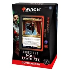 Magic The Gathering – Innistrad Noce Ecarlate Commander Deck Lignée Vampirique