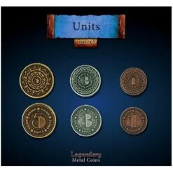 Metal Coins – Unit Set Legendary