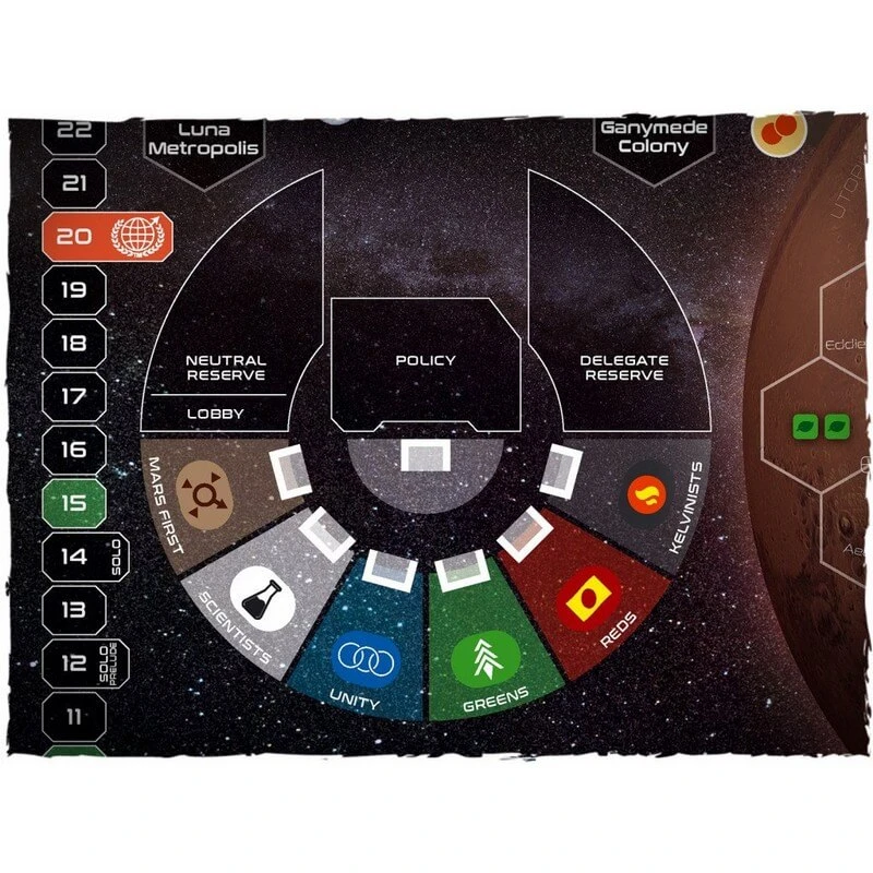 Playmat – Terraforming Mars Elysium VF – Image 3