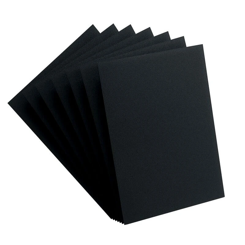 Sleeves Transparents Matte 66 X 91MM 100P Noir – Image 2