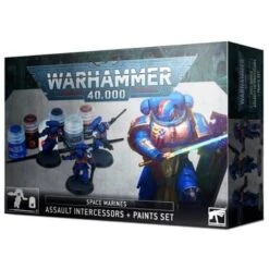 Space Marines Assault Intercessors + Paints Set