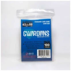 Sleeves Transparents 63,5 X 88MM 100P Gwardians
