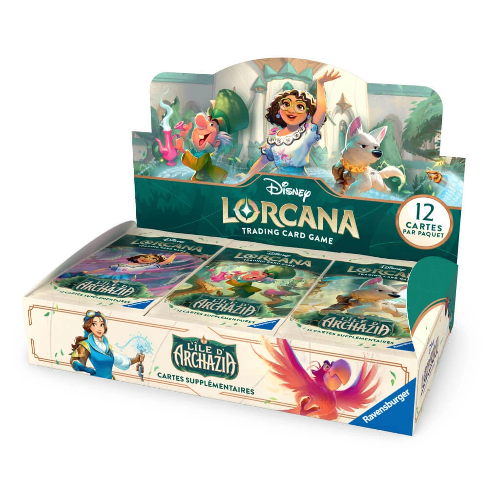 Disney Lorcana – Display 24 Boosters Chapitre 7 L’Ile D’Archazia