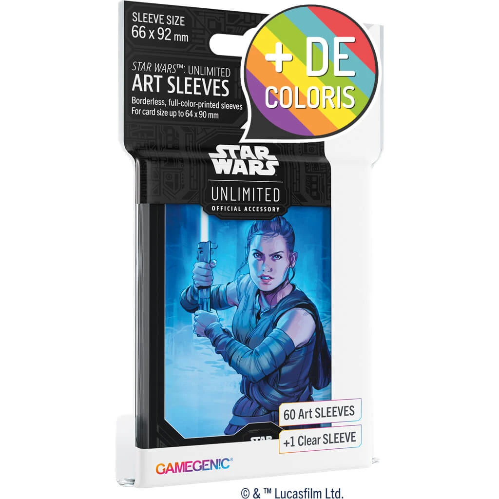 Sleeves Star Wars Unlimited – Obiwan – Rey – Darth Maul – Ashoka
