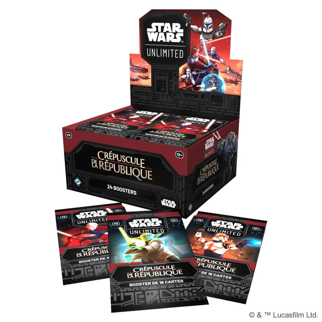 Star Wars Unlimited – Crépuscule De La République Display 24 Boosters