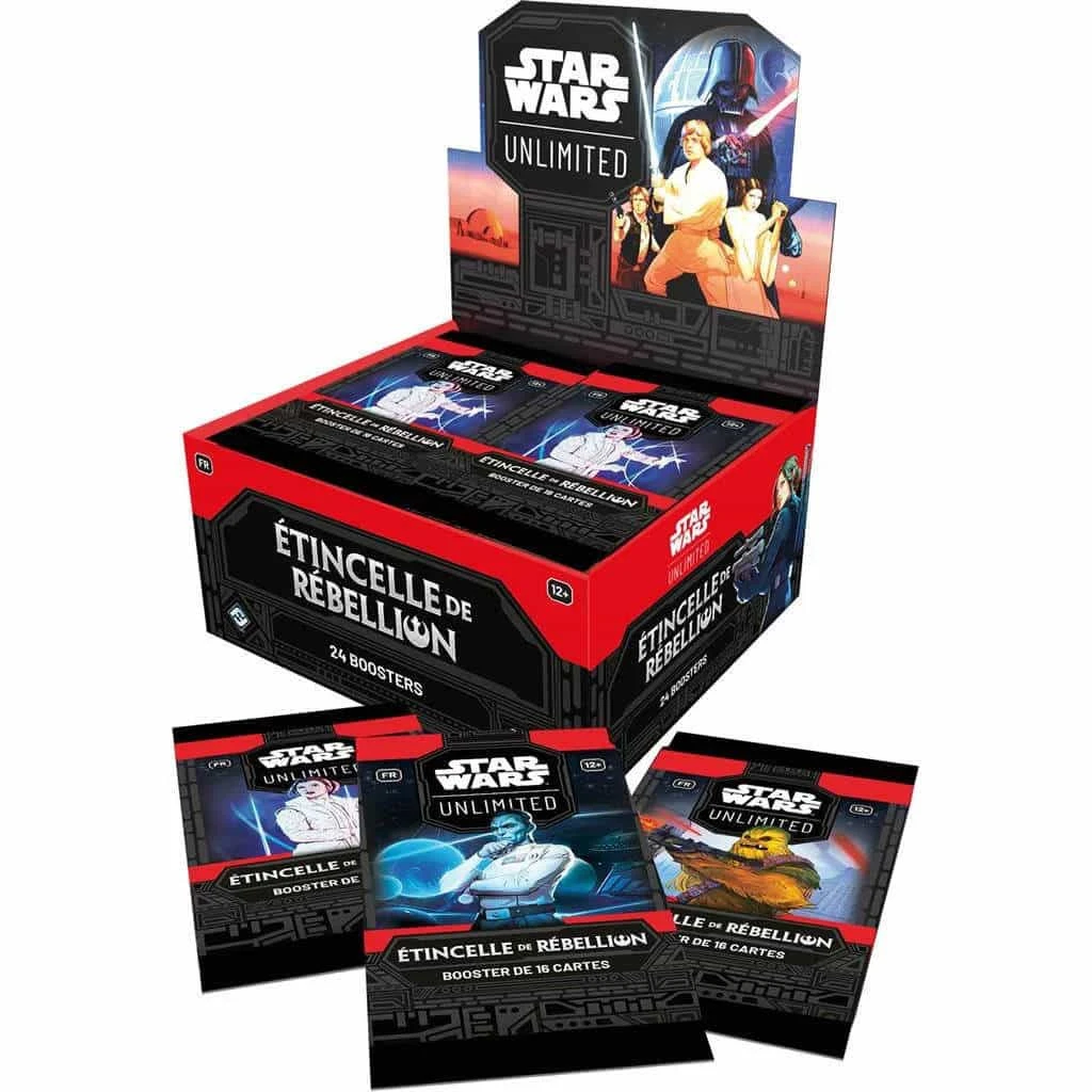 Star Wars Unlimited – Etincelle De Rébellion Display 24 Boosters – Image 2